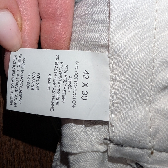 Herringbone Dress Pants Men's Trousers Career Business Casual - Picture 8 of 8